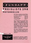 Fahrzeug Preisliste Nr. 29 R