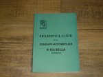 Onderdelen catalogus R153 Bella
