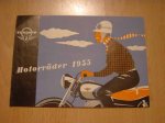 Reklame folder D - Motorräder 1955