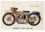 Zündapp Briefkaart Z 300 1928 - 1929