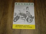 Reklame folder USA - 1967 Zündapp present the latest USA-models