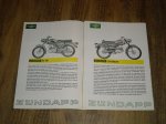 Reklame folder USA - 1967 Zündapp present the latest USA-models