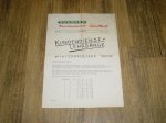 Kundendienst Schnellbrief 31/M
