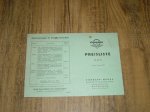 Preisliste Nr 54/12
