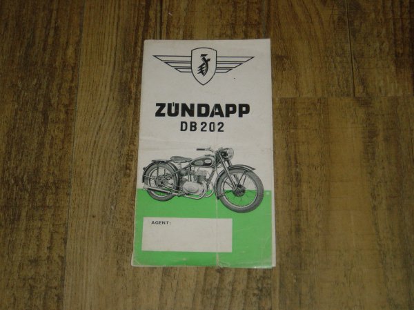 Reklame folder NL - DB 202