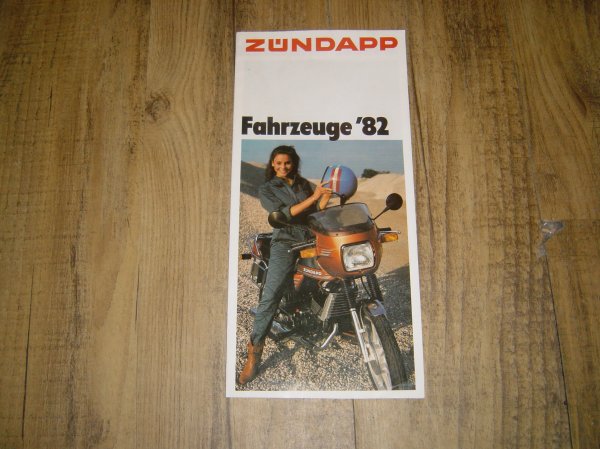 Reklame folder D - 1982 Fahrzeuge '82