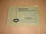 Onderdelen catalogus KM 48/50