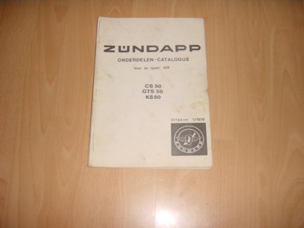 Onderdelen catalogus NL 529 1978-01