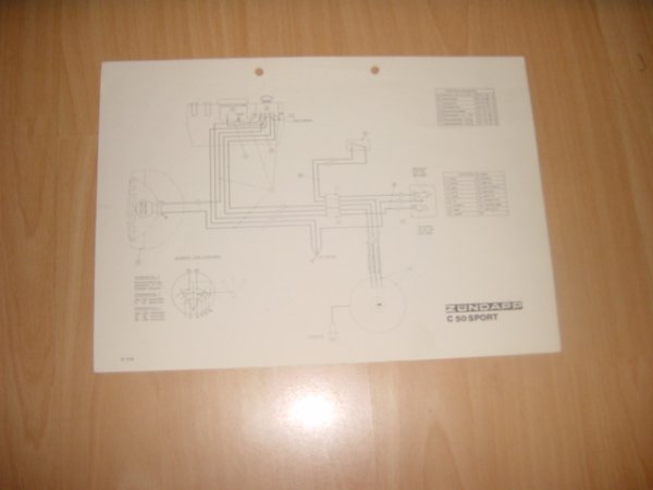 Electrisch schema C50 sport