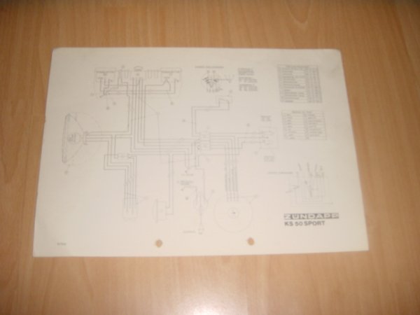 Electrisch schema KS 50 sport