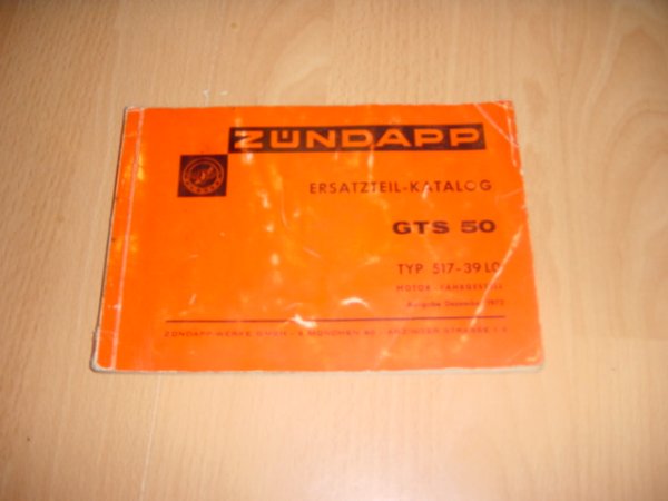 Onderdelen catalogus 517 1972-12 GTS 50
