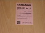 Fahrzeug Preisliste 78/2 (fur Verbraucher)