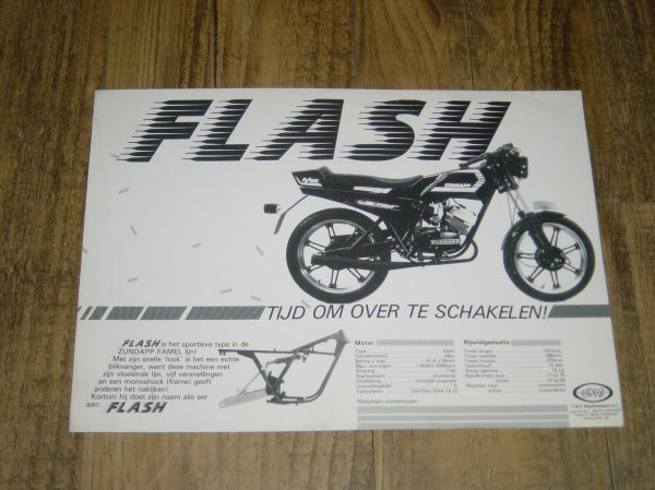 Reklame folder NL - Famel Flash A4
