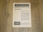 Bootsmotor Preisliste 12 D Delphin
