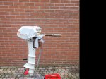 Buitenboordmotor 6Pk langstaart wit