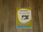 Instructieboekje D - Nähmaschinen ZR - Automatic 128 B