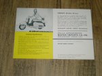 Reklame folder GB - Bella 200 Motor scooter