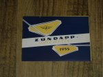 Reklame folder DK - Modelle 1955