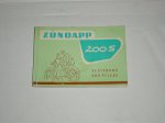 Instructieboekje D - 200 S 06-1955