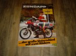 Reklame folder D - Zündapp ...der grosse Unterschied auf 2 Radern