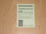 Rasenmäher Preisliste 1/82