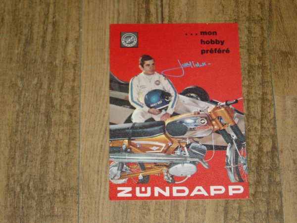 Briefkaart F - Mon hobby préféré Jacky Ickx