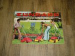 Reklame folder D - Rasenmäher Die leisen Zündapp Rasenmäher - damit ihre Nachbarn Freunde bleiben.
