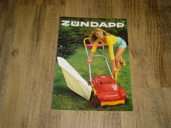 Reklame folder D - Rasenmäher Programm 1981 - 1982
