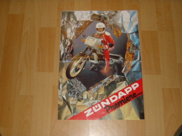 Reklame folder D - Zündapp premiere...