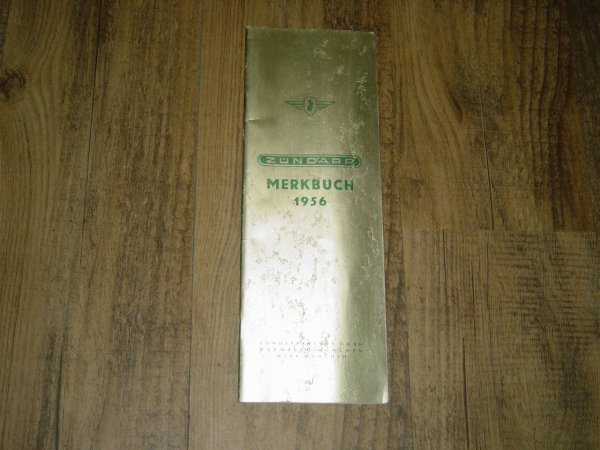 Merkbuch 1956