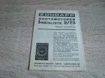 Bootsmotor Preisliste 2/73