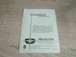 Bootsmotor Preisliste 8 Delphin