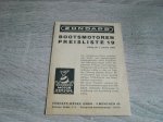 Bootsmotor Preisliste 19