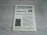 Bootsmotor Preisliste 22 Type 304