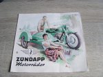 Reklame folder D - Motorräder +/- 1953