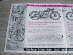 Reklame folder D - Motorräder +/- 1953