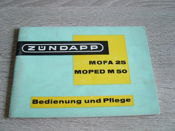 Instructieboekje D - 434 - Mofa 25 , Moped M50