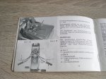 Instructieboekje D - 447 - 101 / 111 ZR 10 / ZR 30