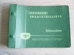 Onderdelen catalogus Nähmaschinen Groene ordner 07-1955