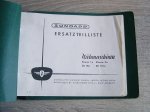 Onderdelen catalogus Nähmaschinen Groene ordner 07-1955