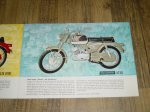 Reklame folder D - 1968 Motorräder Die neue KS linie