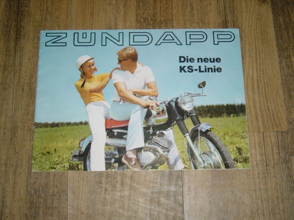 Reklame folder D - 1968 Die neue KS linie