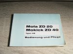 Instructieboekje D - 446 ZD20 446-40L0 & ZD 40 446-30L0