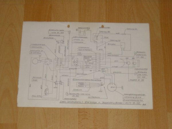Electrisch schema 511-320 KS 75
