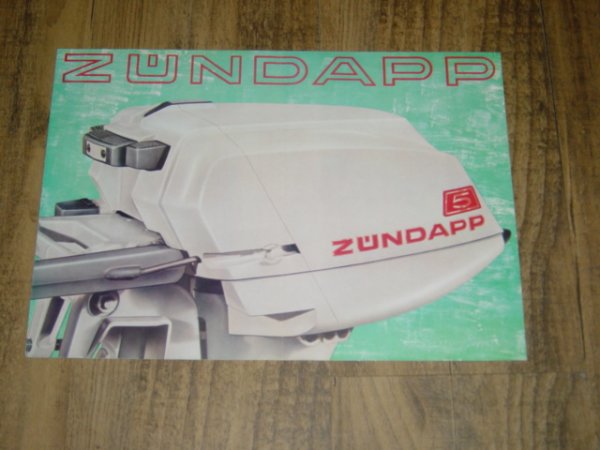 Reklame folder D - Buitenboordmotor type 304 1969