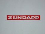 Sticker ″ Zündapp ″