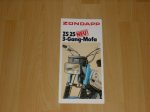 Reklame folder D - ZS 25 3-Gang-Mofa