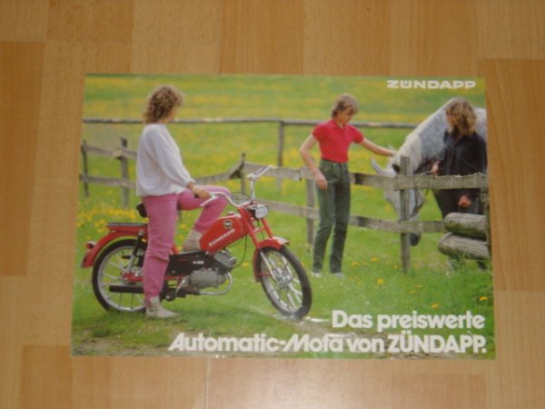 Reklame folder D - Automatic mofa A25