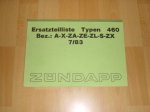 Onderdelen catalogus 460 1983-07