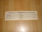 Flyer Gesucht Das älteste Zündapp Fahrzeug